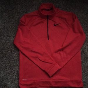 NIKE DRIFIT 3/4 zip pullover